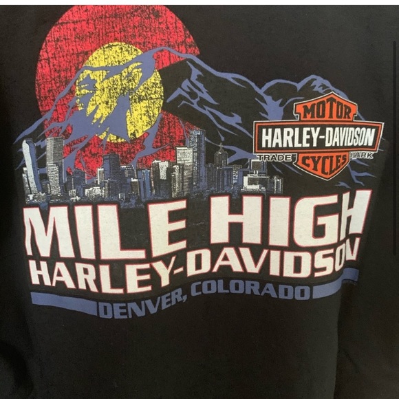 VINTAGE 90S HARLEY DAVIDSON SHIRT - Picture 5 of 5